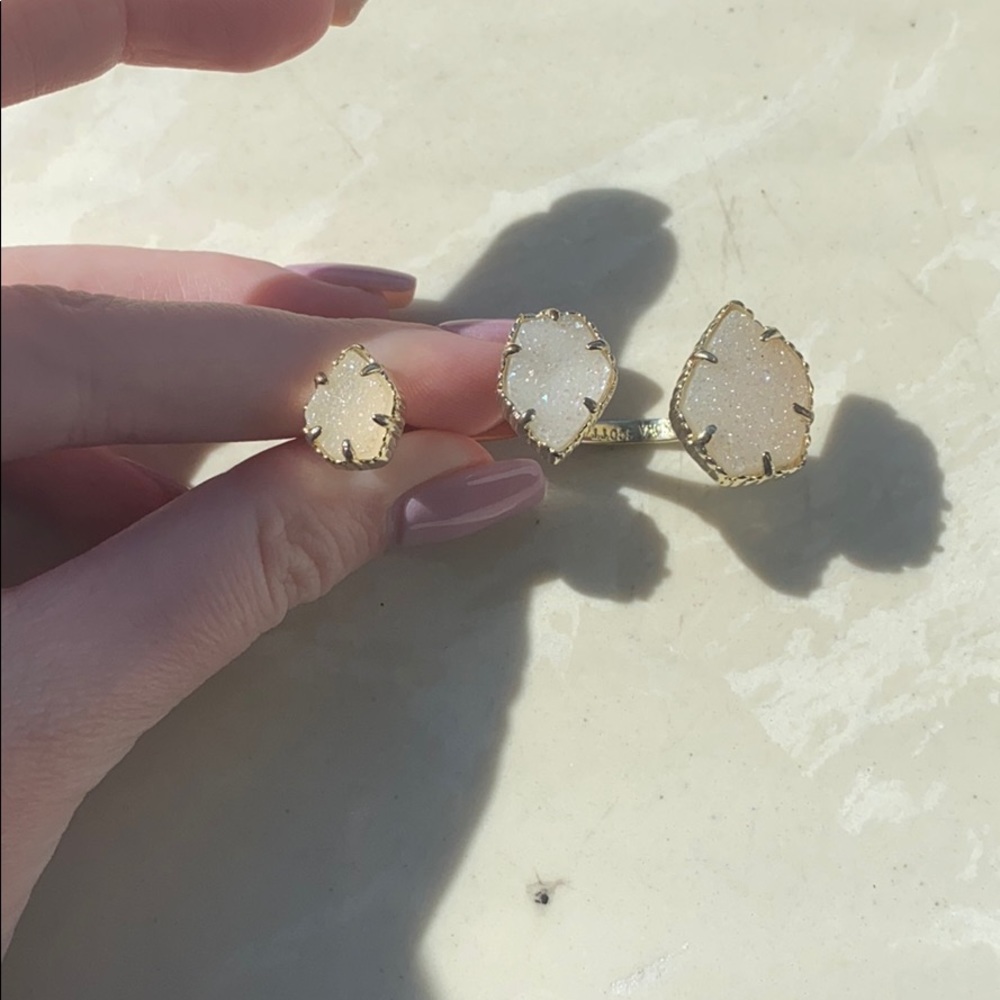 Kendra Scott druzy ring